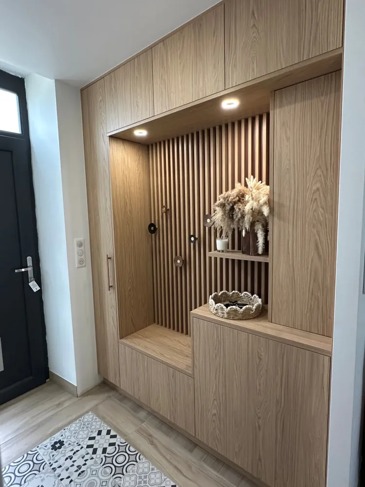 Entrée chaleureuse sur mesure